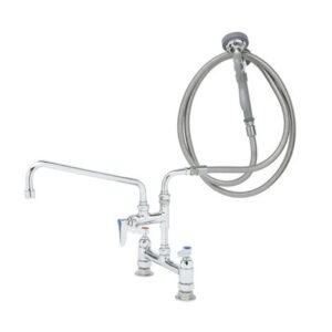 PRE-RINSE: 8" DECK MOUNT BASE, ADD-ON