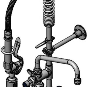 4" WORKBOARD MINI-PRU, DECK MOUNT, CERAM