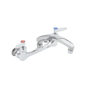 8" WALL MOUNT FAUCET, 8" SWIVEL CAST