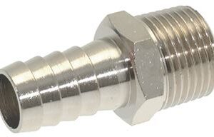 RACCORDO PORTAGOMMA ø 3/8"M ø 12 NICHEL