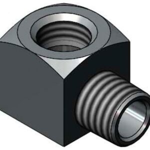 3/8" NPT STREET ELBOW, FLAT STYLE (PLATE