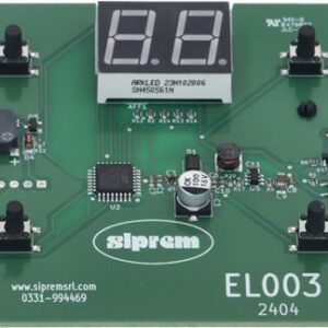 SCHEDA ELETTRONICA COMANDI 87x81 mm