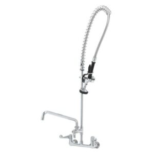 PRE-RINSE, 8" WALL MOUNT BASE, CERAMA,