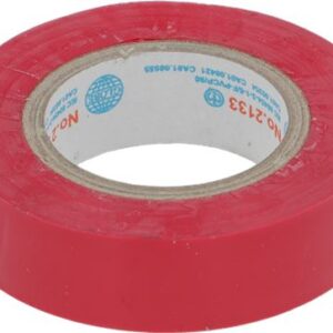 NASTRO ISOLANTE ROSSO IN PVC 10 mt