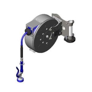 3/8" X 30' ENCLOSED COATED REEL W/ SS