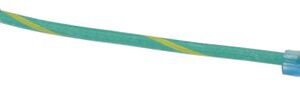 WIRE, JUMPER, 16AWG, GREEN W/YELLOW