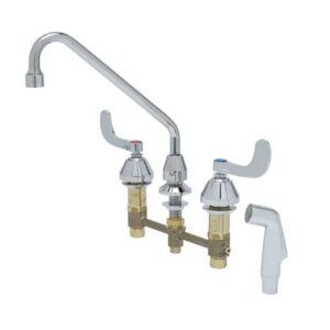 8" C/C CONCEALED WIDESPREAD FAUCET, 4"