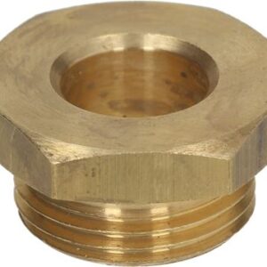 BUSSOLA OTTONE MANOPOLA M20 FORO ø 12 mm