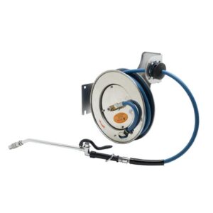 3/8" X 35' OPEN STAINLESS STEEL REEL W/