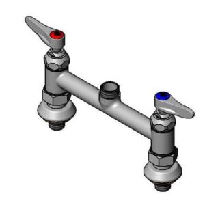 8" DECK MOUNT FAUCET W/ 00EE INLETS