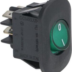 INTERRUTTORE BIPOLARE VERDE 16A 250V