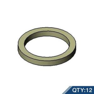 SERRATED TIP WASHERS - SANTOPRENE