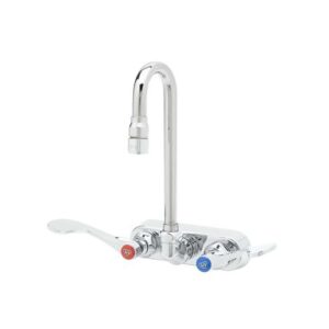 4" WORKBOARD FAUCET, WALL MOUNT, CERAMAS
