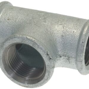 RACCORDO A "T" 3/4"F ZINCATO