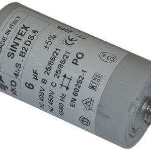 CONDENSATORE µF 6 400V 50/60Hz