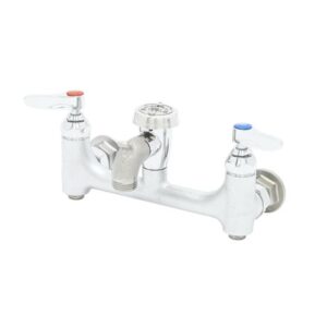 SERVICE SINK FAUCET, WALL MOUNT, 8"