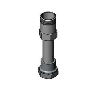 STRAIGHT SWIVEL EXTENSION WITH GASKET,
