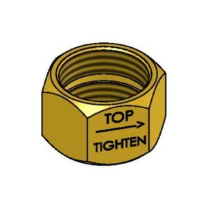 SPREADER COUPLING NUT (BRASS)