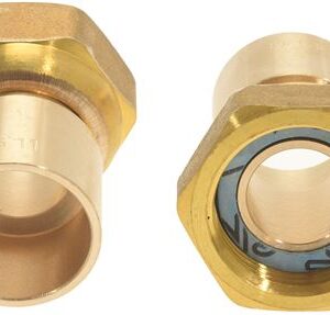 KIT RACCORDO DIRITTO ø 3/4" - 2 PZ