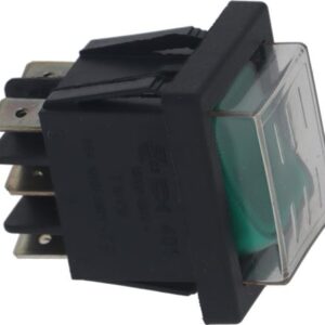 INTERRUTTORE BIPOLARE VERDE 16A 250V