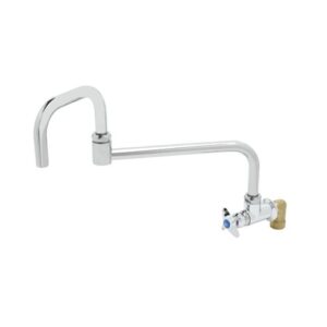 SINGLE WALL MOUNT BIG-FLO FAUCET, 18"