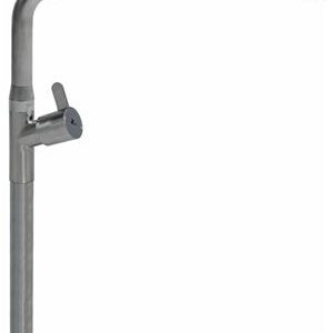 RUBINETTO MONOACQUA MONOFORO INOX