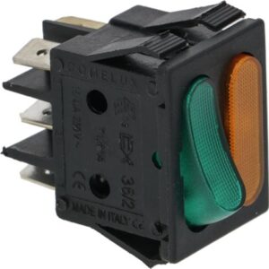 DEVIATORE UNIPOLARE VERDE 16A 250V
