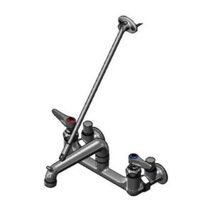 SERVICE SINK FAUCET, WALL MOUNT, 8"