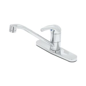 SINGLE LEVER FAUCET, 9" SWIVEL SPOUT,