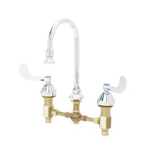 8" WIDESPREAD FAUCET, CONCEALED BODY, 4"