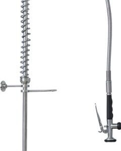 DOCCIA PRELAVAGGIO INOX 1140 mm