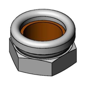 PROTECTIVE FLANGE FOR DECK-MOUNTED SPRAY