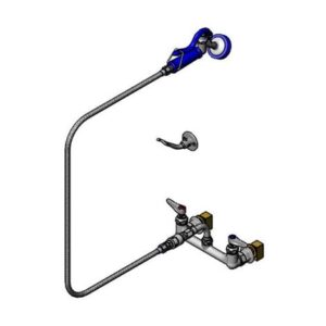 PET GROOMING FAUCET, 8" WALL MOUNT,