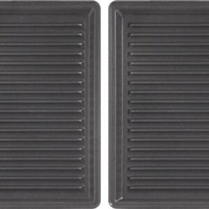 PLAQUE 2 GRILL PANINI SNACK COLLEC CROQU