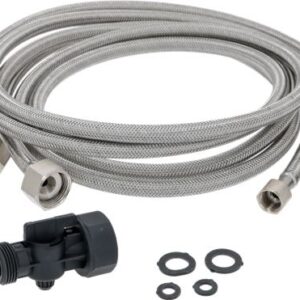 KIT VALVOLA E TUBI FLESSIBILI INOX