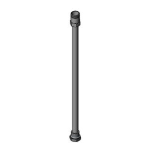 STRAIGHT SWIVEL EXTENSION WITH GASKET,
