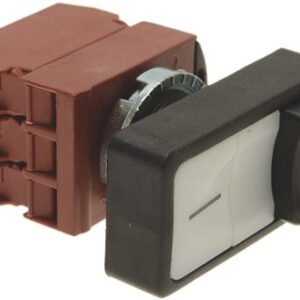 PULSANTIERA O-I BIANCO-NERA 10A 400V