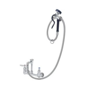 8" WALL MOUNT FAUCET W/ B-0968,