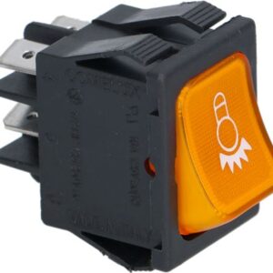 INTERRUTTORE BIPOLARE ARANCIO 16A 250V