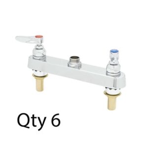 WORKBOARD FAUCET, DECK MOUNT, 8"