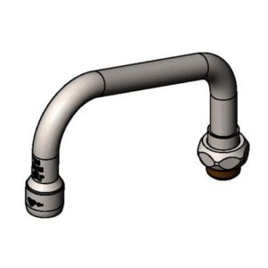 6" STAINLESS STEEL SWING NOZZLE WITH 2.2