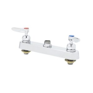 8" DECK MOUNT WORKBOARD FAUCET, LESS