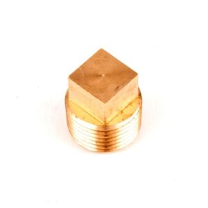 3/8" NPT PLUG (UNPLATED BRASS)