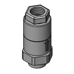 VACUUM BREAKER, DUAL CHECK, 3/8" NPT (