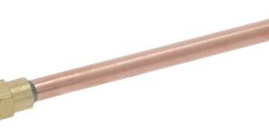 VALVOLA DI SERVIZIO CON TUBO L100 ø 1/4"