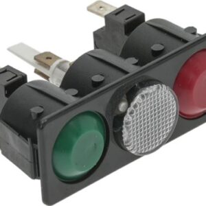 PULSANTIERA 2 TASTI VERDE-ROSSA 16A 250V