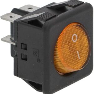 INTERRUTTORE BIPOLARE ARANCIONE 16A 250V