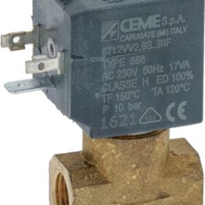 ELETTROVALVOLA CEME 2 VIE ø 1/4"F 230V
