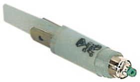 LAMPADA SPIA VERDE 230V