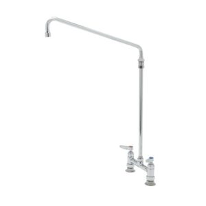 8" DECK MOUNT MIXING FAUCET, ELEVATED